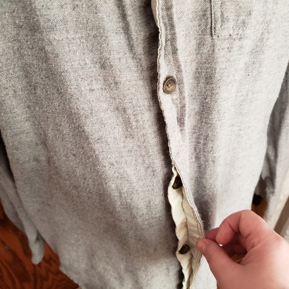 Long flannel button down - Picture 3 of 8